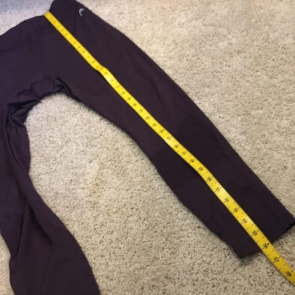 Dark Aubergine Yoga Pants - Picture 15 of 16